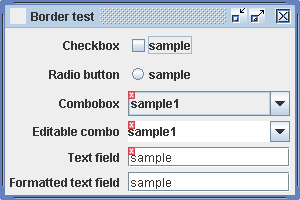 Validation overlay, border third try - problem under Metal