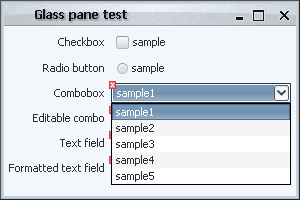 Validation using glass pane - the solution