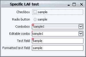 Validation overlay, LAF second try - problem