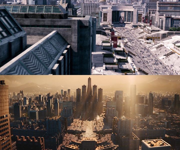 description of the capitol in the hunger games